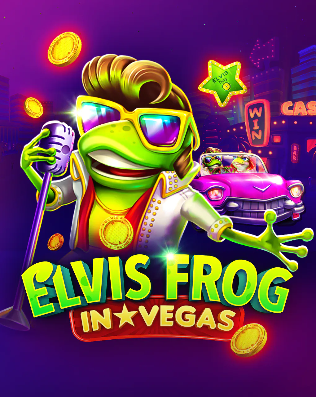 Elvis Frog In Vegas - DELUXEPLAY88